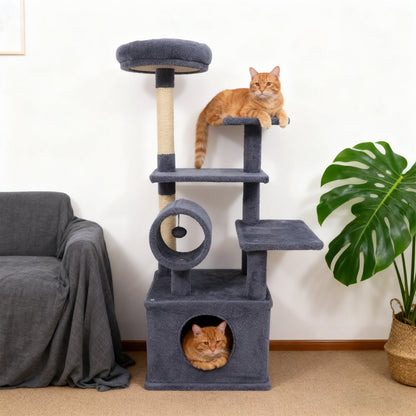 48 Inches Tall Multi-Level Cat Tree