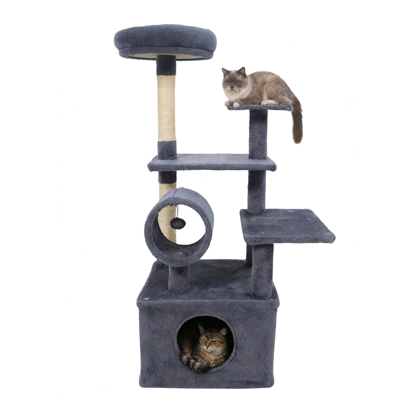 48 Inches Tall Multi-Level Cat Tree