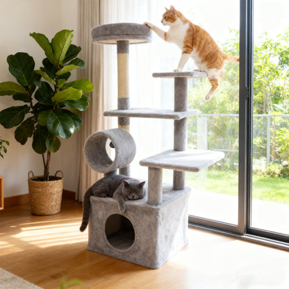 48 Inches Tall Multi-Level Cat Tree