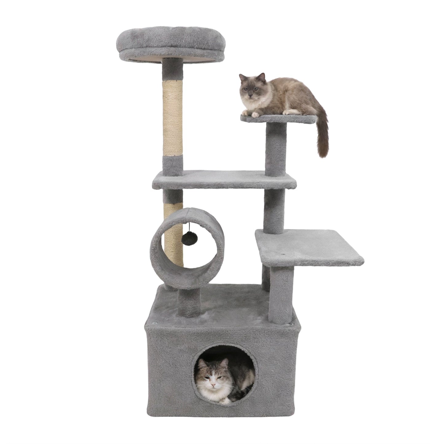 48 Inches Tall Multi-Level Cat Tree