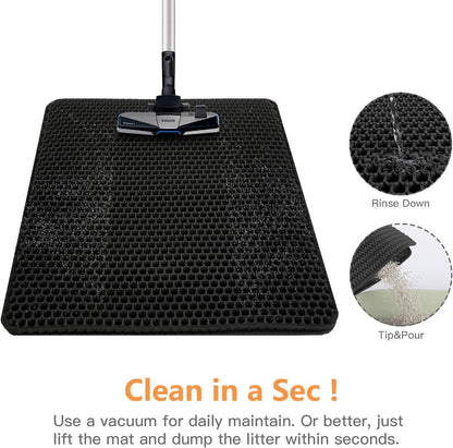 Conlun Cat Litter Mat Cat Litter Trapping Mat