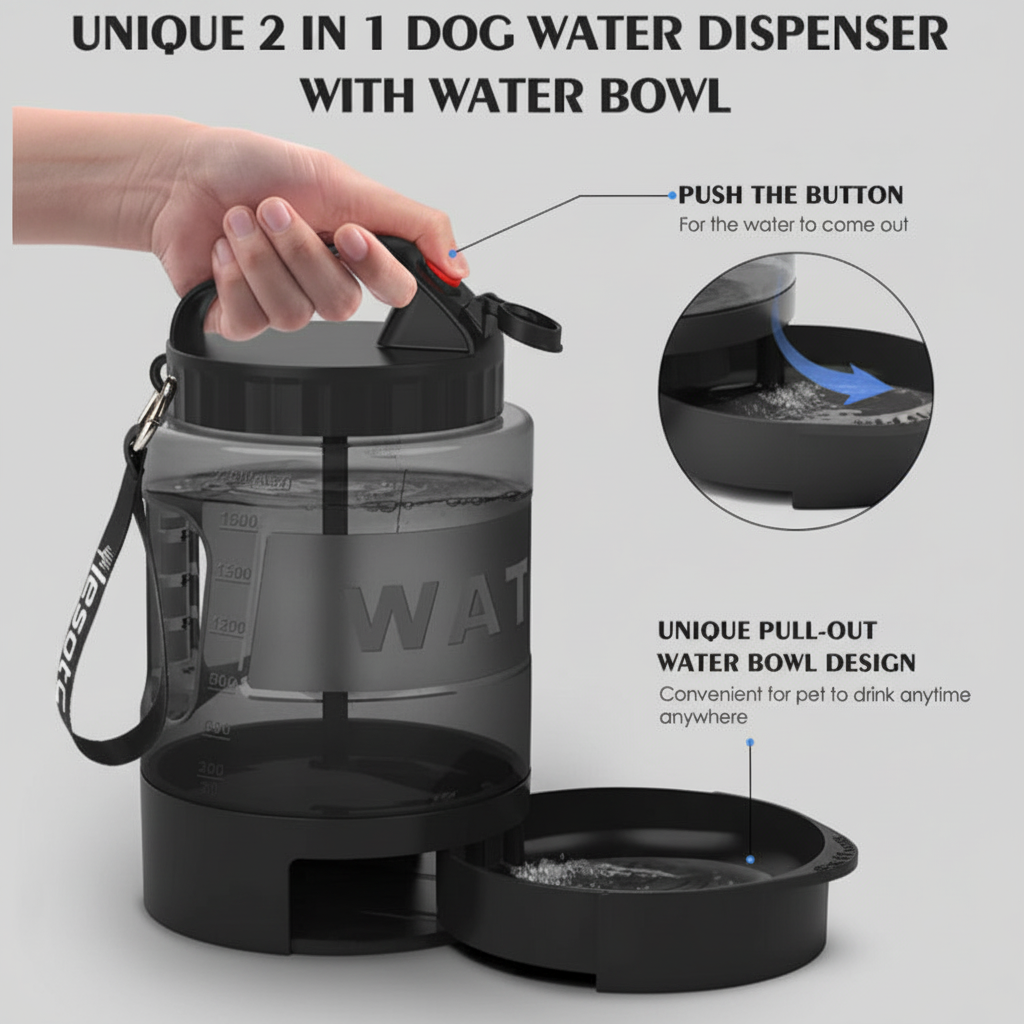 Travel Water Bottle for Pets