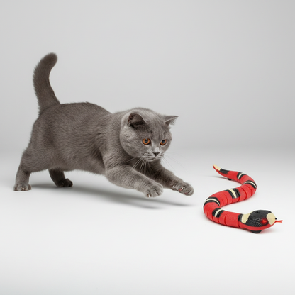 Interactive Robotic Snake Cat Toy