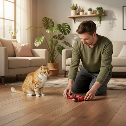 Interactive Robotic Snake Cat Toy