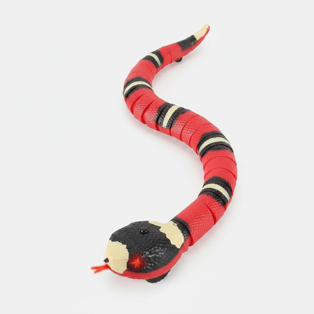 Interactive Robotic Snake Cat Toy