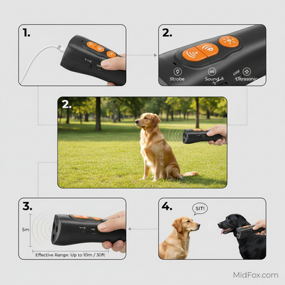 Ultrasonic Dog Training Device