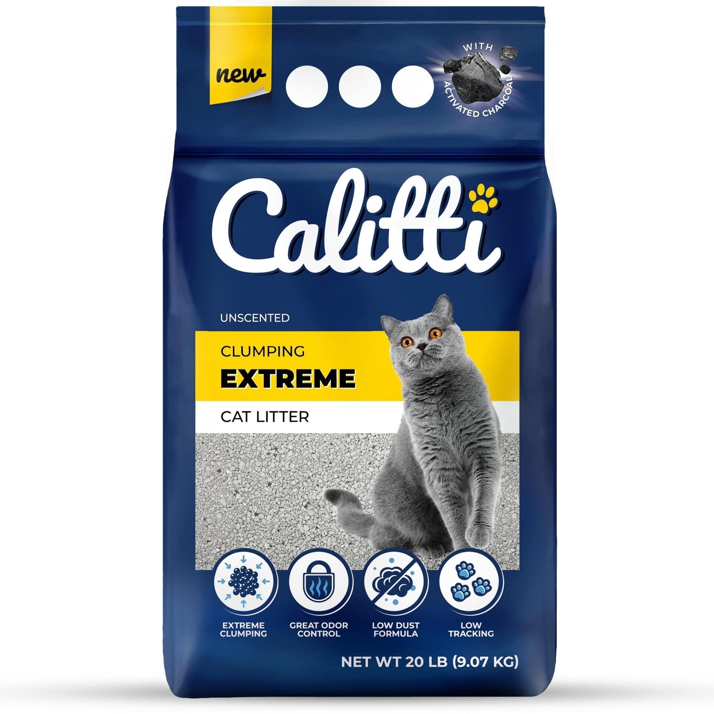 Calitti Extreme Clumping Cat Litter, 20 lbs
